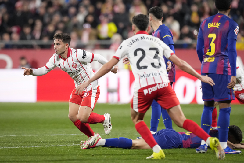 El Barcelona cae ante Girona y pierde el liderato en La Liga española