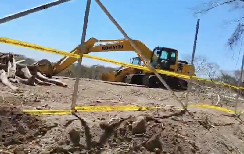 Habitantes de San Vicente presentan amparo a Corte Suprema por construcción de relleno en comunidad