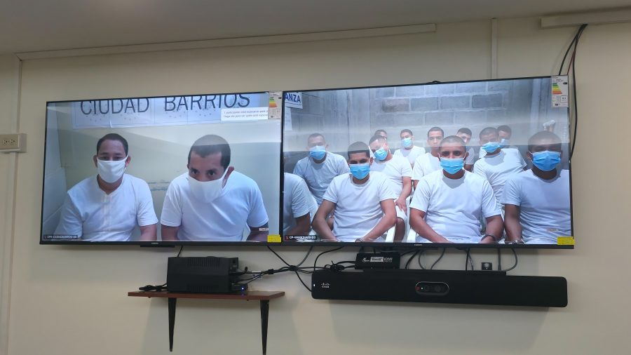 66 acusados de ser pandilleros de la MS-13 enfrentan audiencia por diversos delitos en Cuscatlán