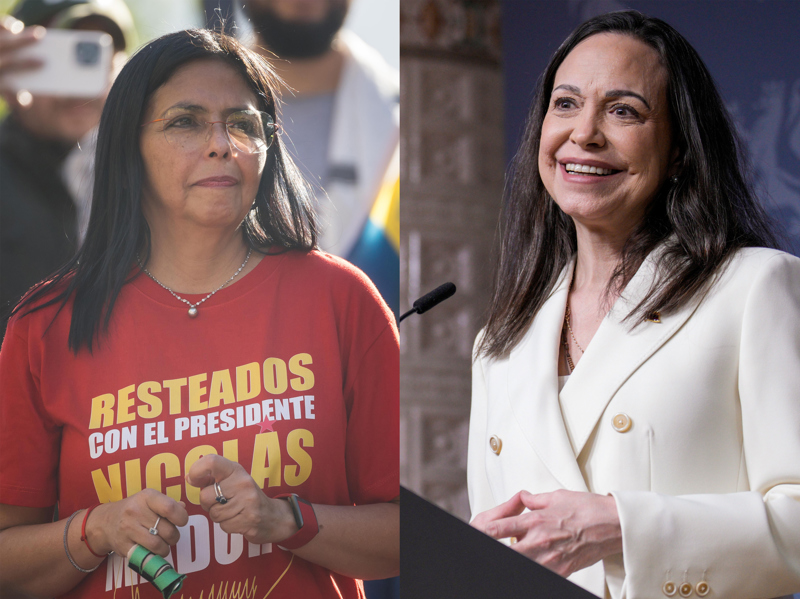 El retorno de María Corina Machado, la prueba de fuego para Delcy Rodríguez