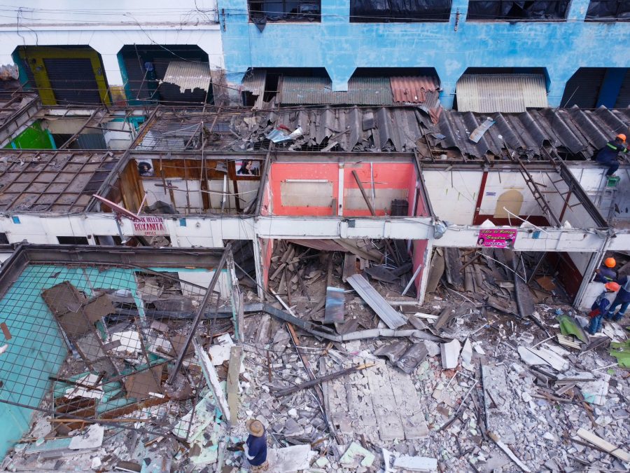Más de 250 toneladas de escombros fueron removidas tras desalojos del Centro Histórico