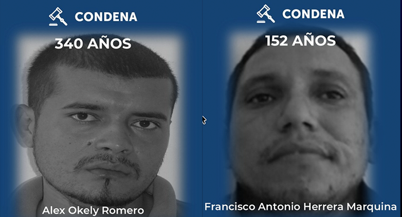 Condenan a pandilleros MS-13 hasta 340 años cárcel