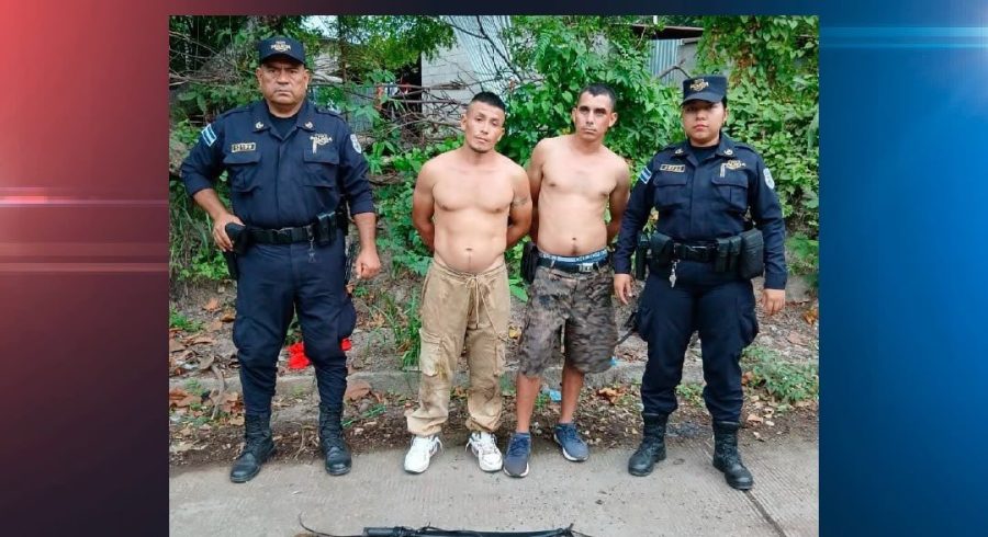Capturan a dos hombres acusados de cortarle un dedo con un corvo a otra persona en Santiago Nonualco