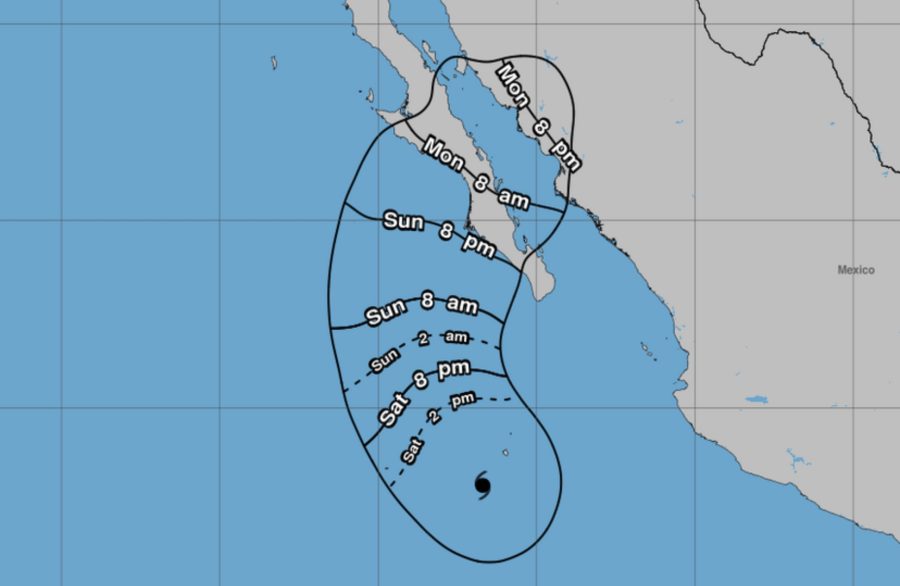 Huracán Polo amenaza con doble impacto y lluvias entre México y EE.UU.
