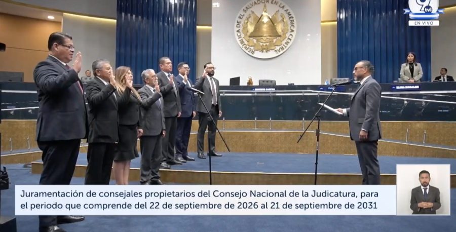 Actualización: Asamblea elige y juramenta a 14 nuevos miembros del Consejo Nacional de la Judicatura 2026-2031