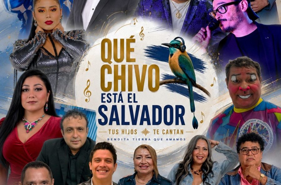 El himno «Qué chivo está El Salvador» une a grandes talentos salvadoreños