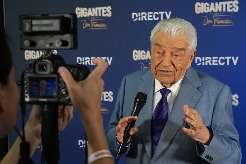 Don Francisco regresa este domingo al estudio de Sábado Gigante